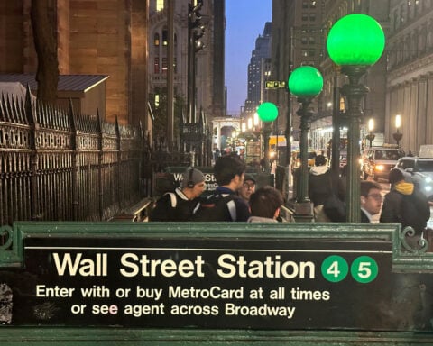 US stocks flirt with a record after oil prices ease