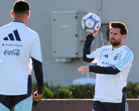 Lionel Messi prepares for his final match for Argentina