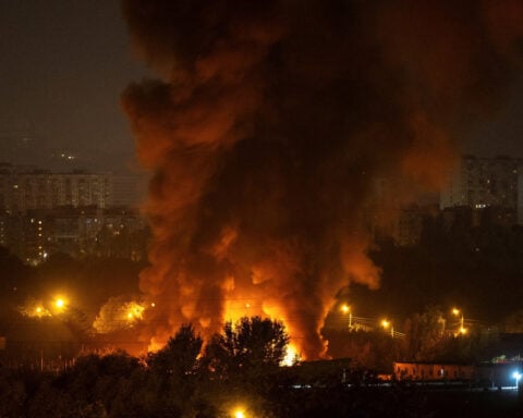 Russia says it launched 'massive' strikes on Kyiv, other areas of Ukraine