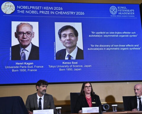 Henri B. Kagan and Kenso Soai win Nobel Prize in chemistry