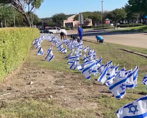 Hundreds of Israeli flags vandalized outside church in Texas, ahead of Oct. 7 observance