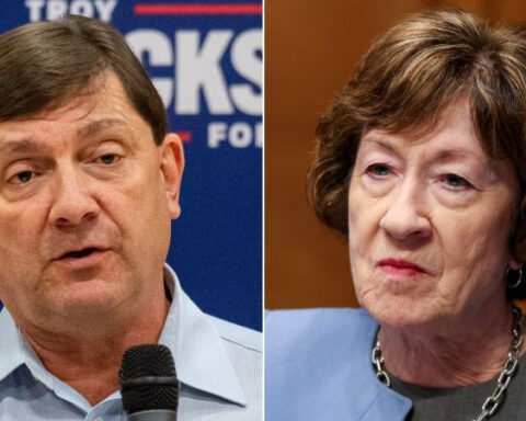‘We can’t eat road salt’: Jackson rips Sen. Collins in first Maine Senate debate