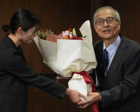 Scientists win chemistry Nobel for discoveries about mirrored molecules that led to many drugs