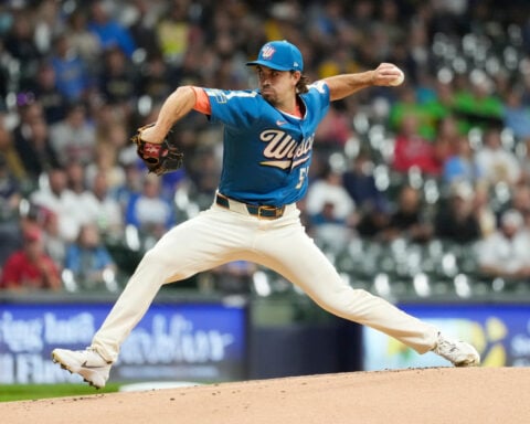 Brewers starting Robert Gasser to match up with Padres' Walker Buehler in Game 4 of NLDS
