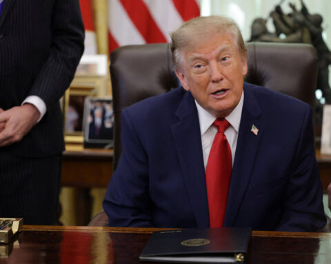 Democrats sue Trump to halt taxpayer-funded TV ads that praised him