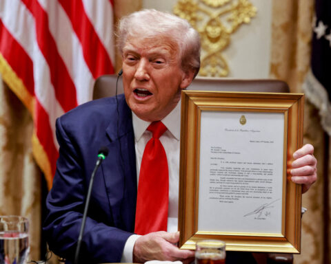 Trump says he deserves Nobel Peace Prize but has doubts he will get it