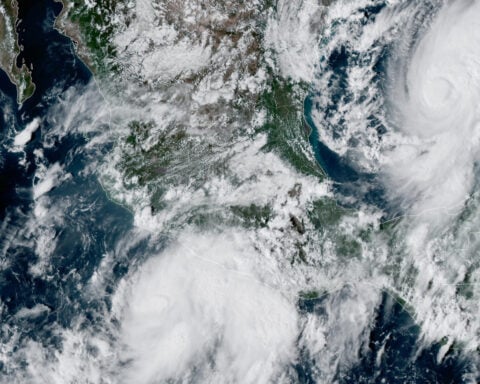 Isaias strengthens into the first hurricane of the Atlantic season