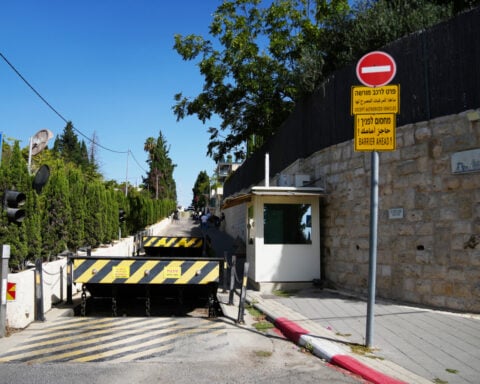 Britain says its consulate in east Jerusalem is downgraded and other Mideast developments