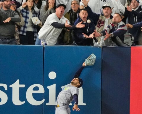 A few inches – and a fan’s arms – separated Anthony Volpe from October heroics. Instead, the Yankees are swept by Tampa