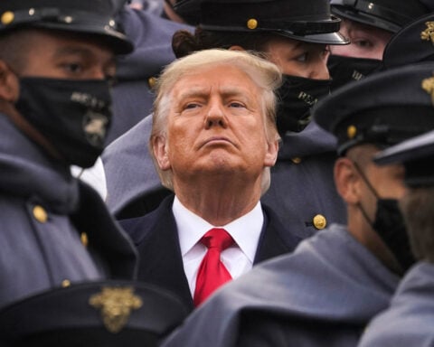 The midterm elections won't keep Trump from college football on Saturday. A hurricane might