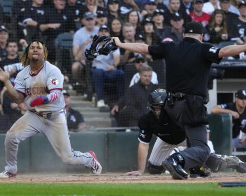 Jo Adell and José Ramírez star as the Guardians beat the White Sox 9-3 to avoid elimination