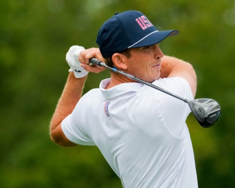 Jacob Bridgeman goes from Presidents Cup to a 63 to lead the PGA Tour stop in Japan