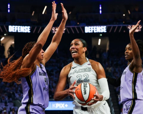 A'ja Wilson wins her third straight WNBA MVP and record fifth overall