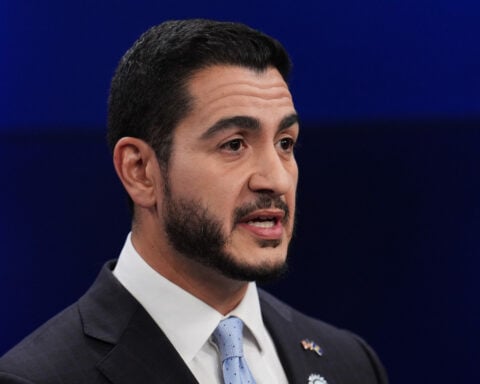 Rogers and El-Sayed trade attacks in combative first Michigan Senate debate