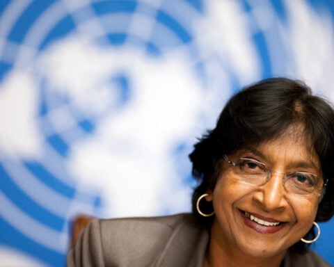 UN human rights office welcomes Nobel Prize winner Pillay as staunch defender of human rights