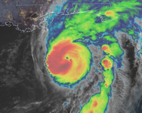 Hurricane Isaias strengthens into Category 3 with evacuations underway on Gulf Coast