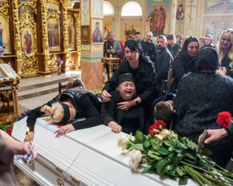 Russian strikes across Ukraine kill 3 people as Kyiv struggles to counter escalating attacks