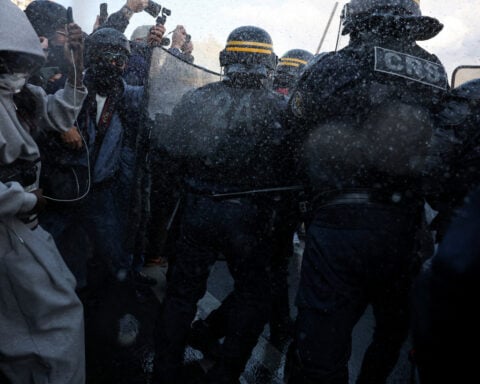 French policing under scrutiny as student protest injuries mount