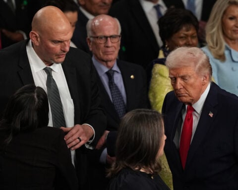 Trump urges Sen. John Fetterman to switch parties and become a Republican