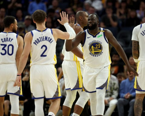 Brandin Podziemski receives 5-year contract extension for $110M from Warriors, AP source says