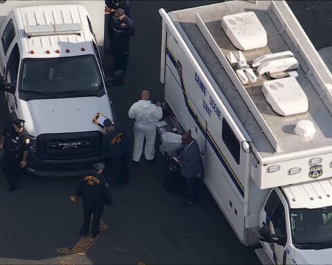 Philadelphia police officer killed, another injured responding to overnight call of an armed man, suspect in custody