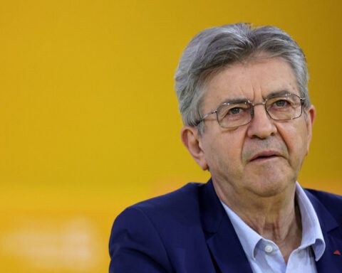 Le Pen, Melenchon head for run-off as France's political divide deepens, poll shows