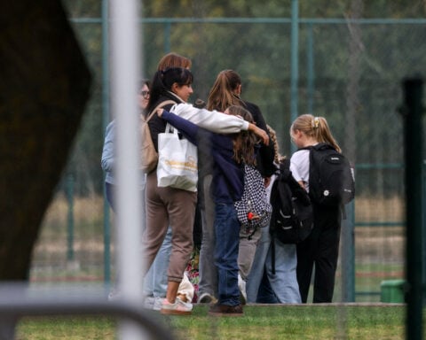 Heavy police presence calms tensions after Poland school attacks, Tusk says