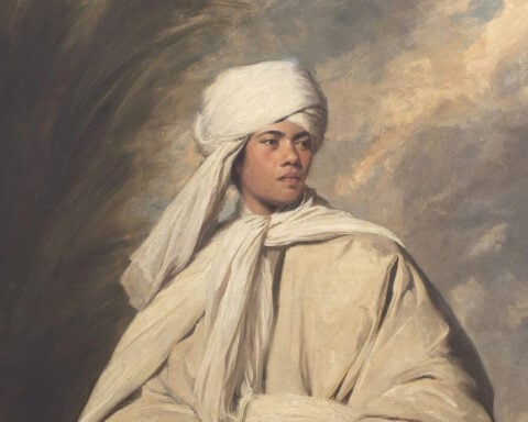 Americans can now see a famous portrait of the Pacific Islander who captivated 18th-century England for the first time