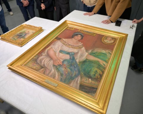 DNA and vehicle-tracking help French investigators recover stolen Renoirs and makes arrests