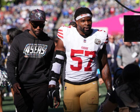 NFL suspends 49ers linebacker Dre Greenlaw 1 game for headbutt