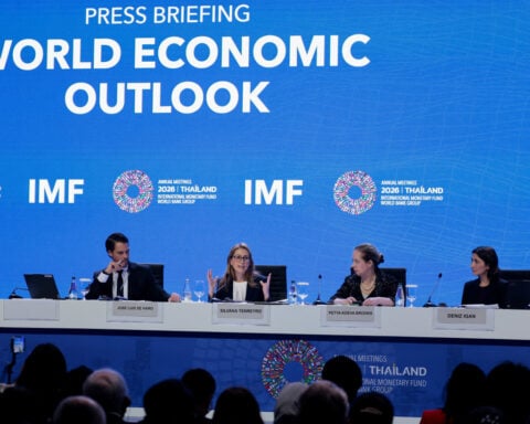 IMF cites AI slowdown, spiking yields as looming global market risks