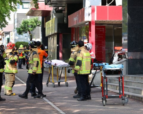 Eight people hurt in supermarket stabbing in South Korea's Incheon, police say