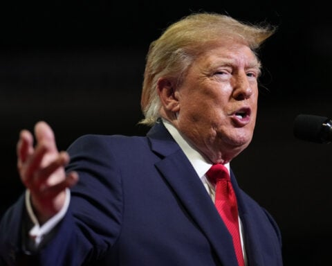 Trump holds raucous Ohio rally as he tries to shore up base voters for GOP