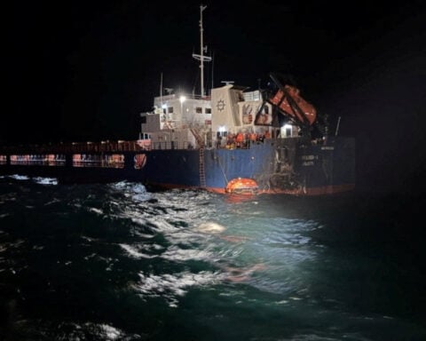 Eleven sailors missing after drone sinks ship off Bulgaria