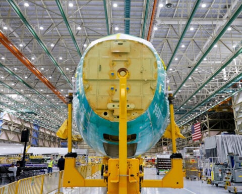 Boeing deliveries tick up to 57 jets in September
