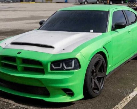 Monster truck to crush car seized by LMPD in illegal street takeover