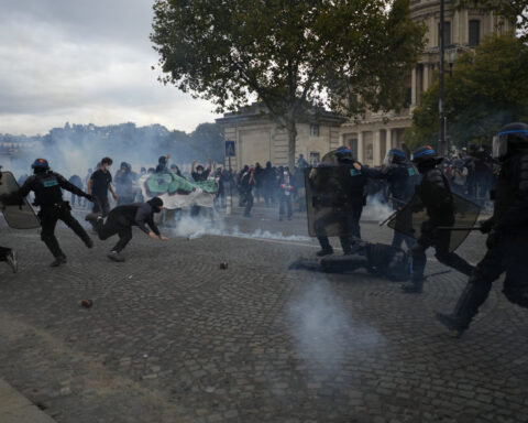 Greta Thunberg backs French high school protests over run-down schools