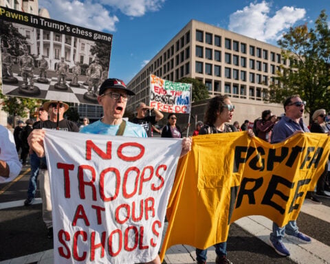 Appeals court judges question the government about Trump's DC National Guard deployment