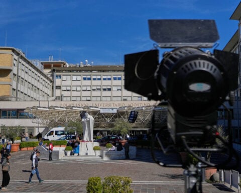 Pope Leo is eating, celebrating Mass and walking after cancer surgery, but trip is in question