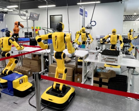 Chinese startup DexForce trains humanoid robots using virtual data to slash costs