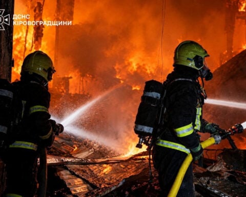 Central Ukrainian region hit by vast drone attack, killing three