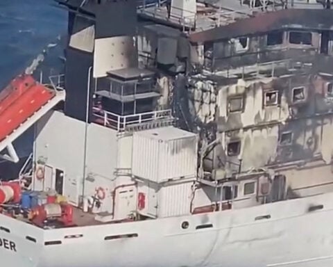 Seven sailors missing after drones hit two ships near Romania