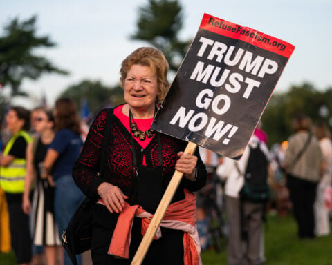 Frustrated with Trump, voters overwhelmingly want change in Washington, an AP-NORC poll finds