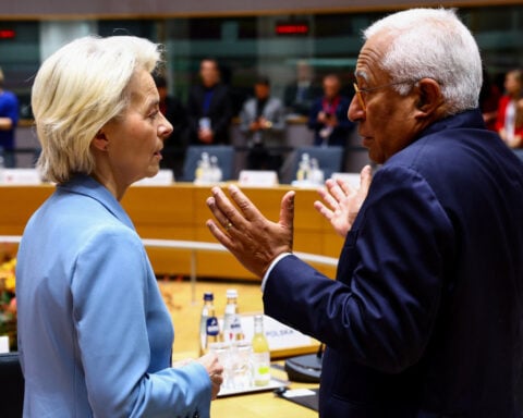 EU leaders kick off summit with wrangles over high energy prices and spending