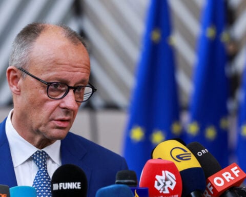 Merz says frozen Russian assets must stay in Europe amid reported US proposal
