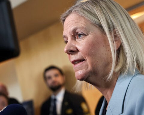 Swedish parliament votes against Social Democrats leader as PM, as expected