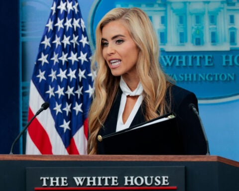 The new White House press secretary failed the bar exam. She shared posts calling her an attorney anyway