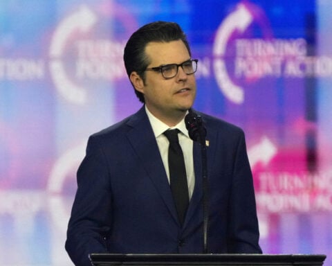 Lawsuit by 2 women accuses ex-Florida Rep. Matt Gaetz of sex trafficking