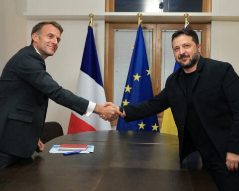 Crucial to give Ukraine all means needed to defend population, infrastructure, France's Macron says