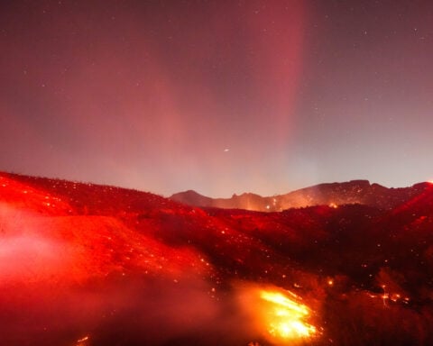Brush fires spark in Southern California as hot weather and winds raise wildfire risk